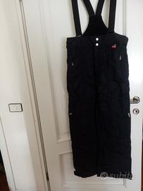 salopette sci nero Astrolabio