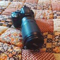 Nikon d5100 più obbiettivo 300x70