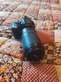 Nikon d5100 più obbiettivo 300x70