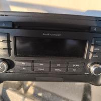 autoradio serie  concert audi tt 8j 2014
