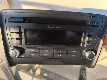 autoradio serie  concert audi tt 8j 2014