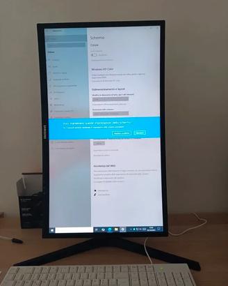 Monitor 24" Samsung curvo 144Hz gaming Quantum Dot