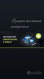 Recupero dati da smartphone cancellati
