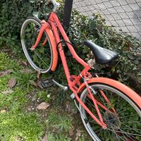 Bici Riverside rosa pesca