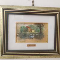 Piccolo Quadro su Foglia Oro A mano
