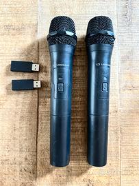 Coppia microfoni wireless ps5