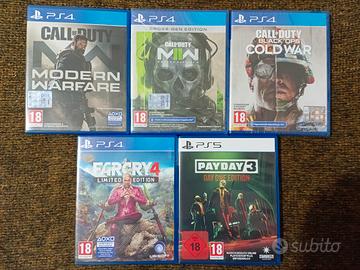 giochi PS4/PS5