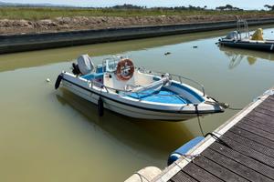 Barca open jaguar 5.50+carrello