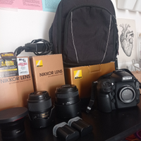 Nikon d810 + 35 mm + 85 mm