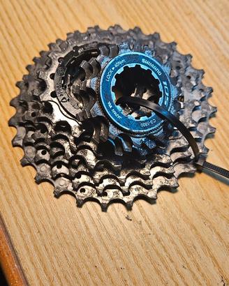 Pacco pignoni Shimano 105 11V rapporti 11-28