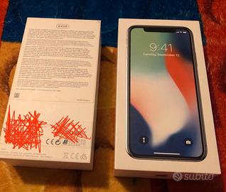Apple iphone X 64Gb Bianco Leggo note