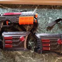 Gioco pistola e pettorine Infrarossi