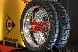 NUOVE DUNLOP TRAILMAX RAID 90/90 21 + 150/70 18