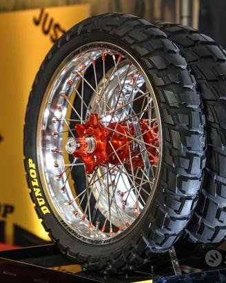 NUOVE DUNLOP TRAILMAX RAID 90/90 21 + 150/70 18