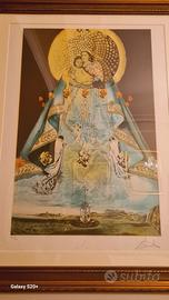 Litografia Salvador Dali - La Vergine di Guadalupe