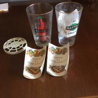 Coppia di bicchieri Martini dry vermouth