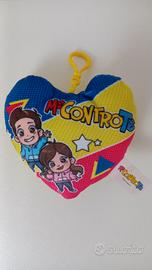 cuore portachiavi me contro te 