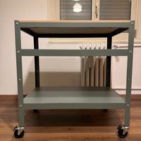 Banco da lavoro IKEA BROR – grigio-verde