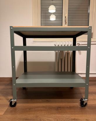 Banco da lavoro IKEA BROR – grigio-verde