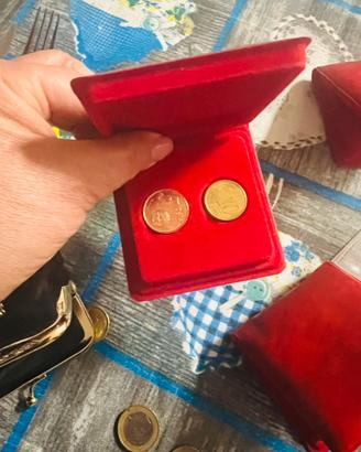 4 astucci portamonete da collezione piu bustine
