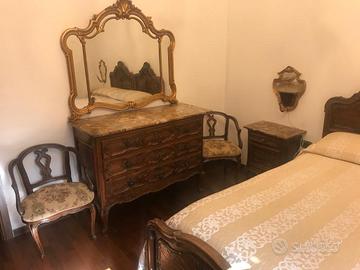 Camera da letto barocco piemontese 1800
