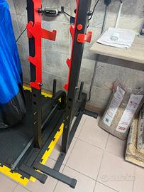 Supporti multilivello + bilanciere olimpico