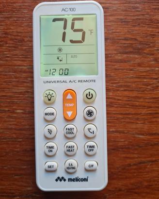 Telecomando universale Meliconi per climatizzatori