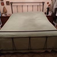 Letto in Ferro battuto e Materasso