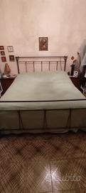 Letto in Ferro battuto e Materasso