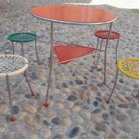 Tavolino da bambini pieghevole Anni '60 