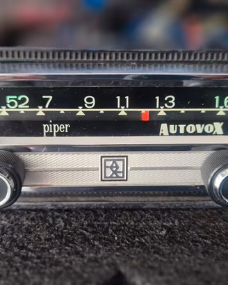 Autoradio Vintage  '60 Autovox Piper BT Fiat 500
