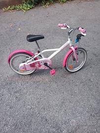 Bici 16 pollici bambina