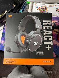 Cuffie gaming Fnatic react +