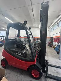 LINDE H16 muletto usato diesel carrello elevatore