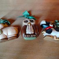 3 Formelle in ceramica THUN da appendere