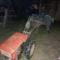 Motocoltivatore diesel d'epoca