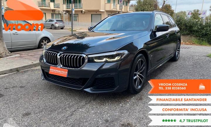 BMW Serie 5 520d 48V Msport TETTO APRIBILE