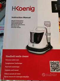 Pulitore manuale per tessuti