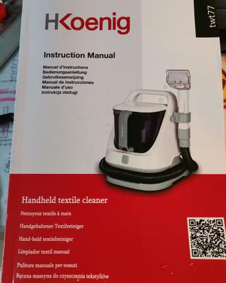 Pulitore manuale per tessuti