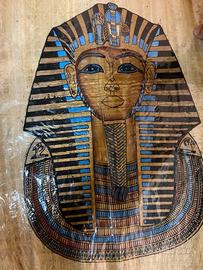 Papiro egiziano Tutankhamon – dipinto a mano con d