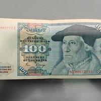 Banconota 100 marchi tedeschi.