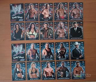 20 Topps WWE trading cards 2005
