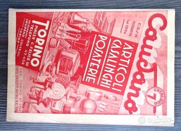 Catalogo CAUDANO - Articoli casalinghi, posaterie.
