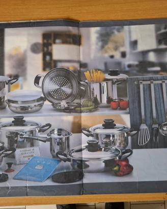 batteria pentole completa focus 35 pezzi