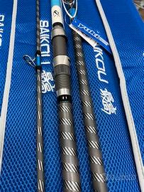 2 Canne surfcasting in carbonio 