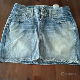 Mini gonna jeans  