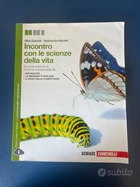 Libro scienze: incontro con le scienze della vita