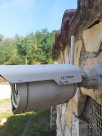 kit 4 cam ext  con IP android + rec eventi e TV 17