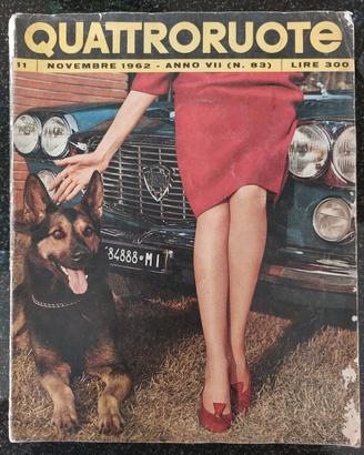 rivista quattro ruote 1962