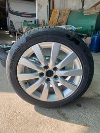 Cerchi + gomme per audi a4 b8